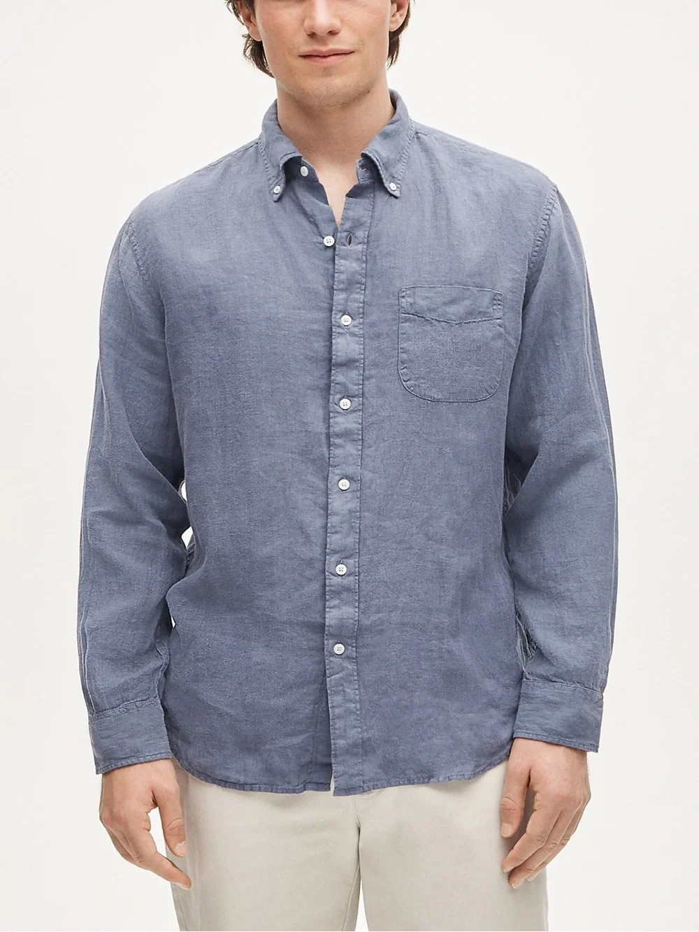 J Crew Classic Baird McNutt garment-dyed Irish linen shirt